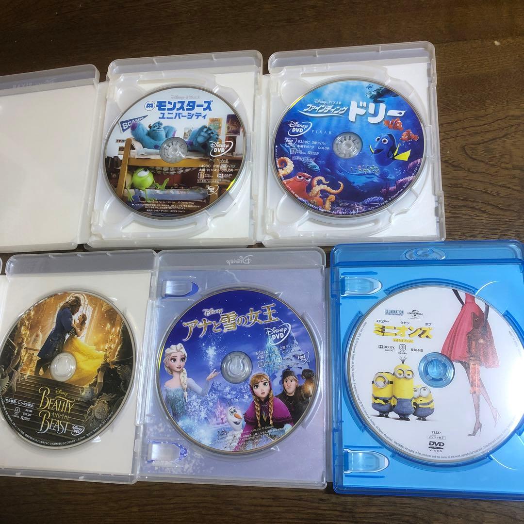 子供喜ぶ！！キッズ映画5作品セットです！！ ケース付き。