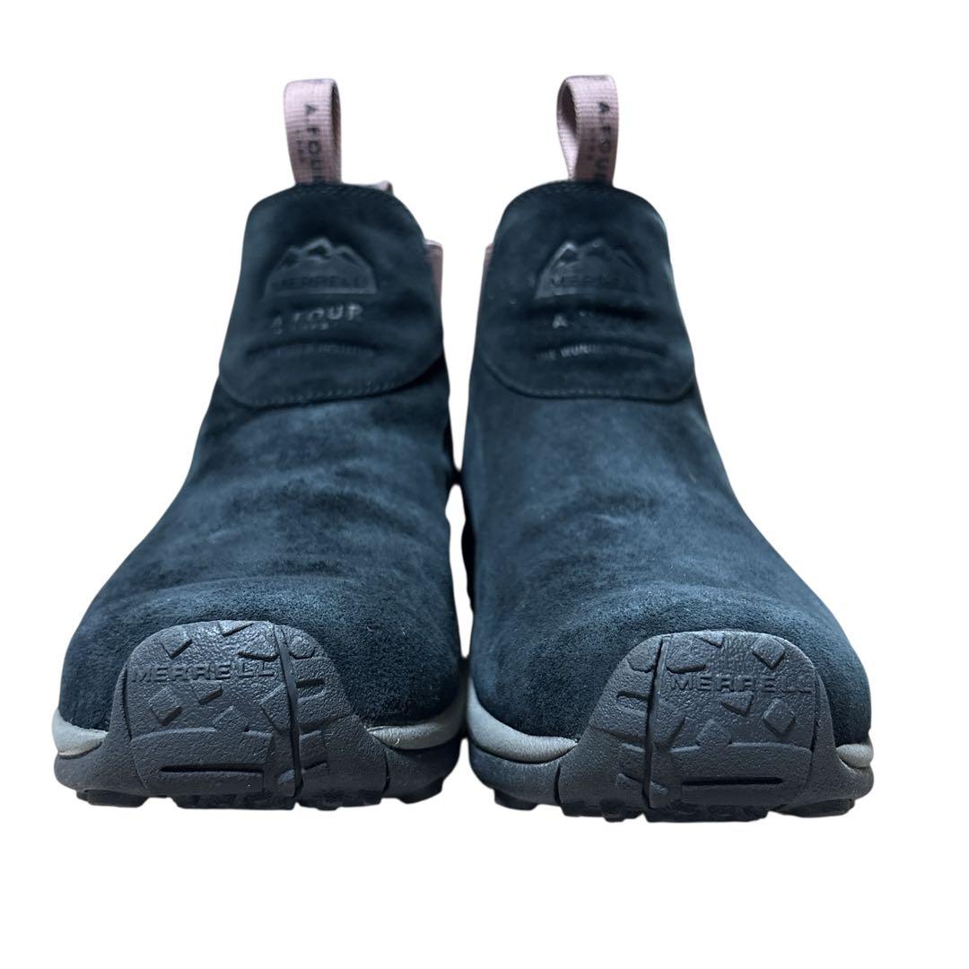 メレル × エーフォー サイドゴアブーツ （28㌢） ゴアテックス 黒 良品✨