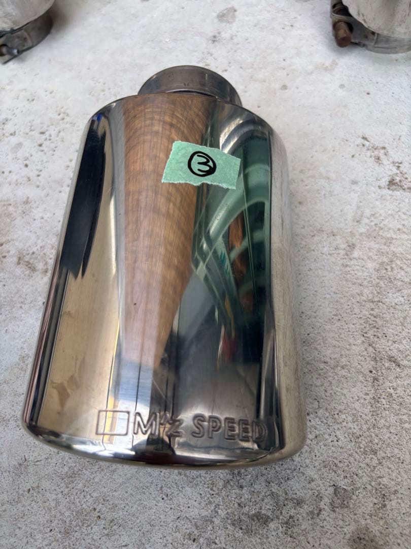 ヒロくん　エムズスピード　マフラーカッター４本