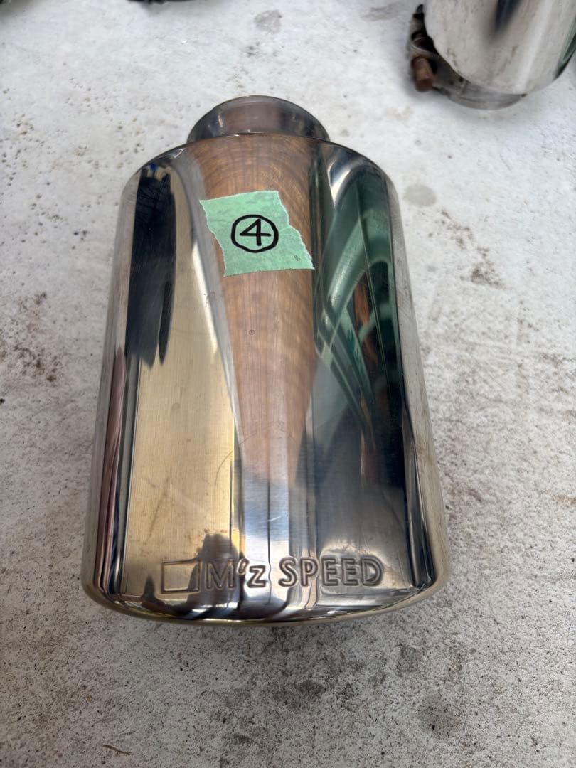 ヒロくん　エムズスピード　マフラーカッター４本