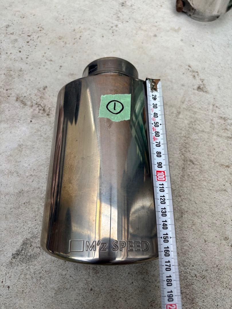 ヒロくん　エムズスピード　マフラーカッター４本