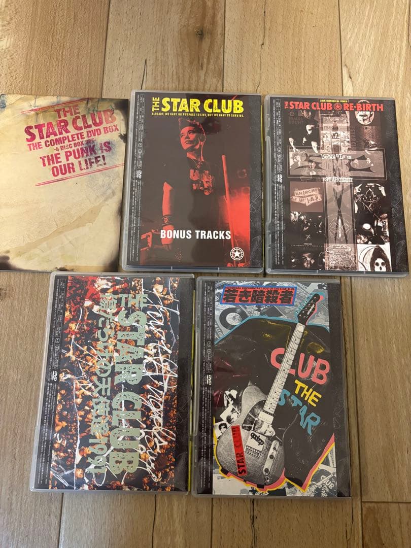 THE STAR CLUB/THE COMPLETE DVD-BOX 4DIS…