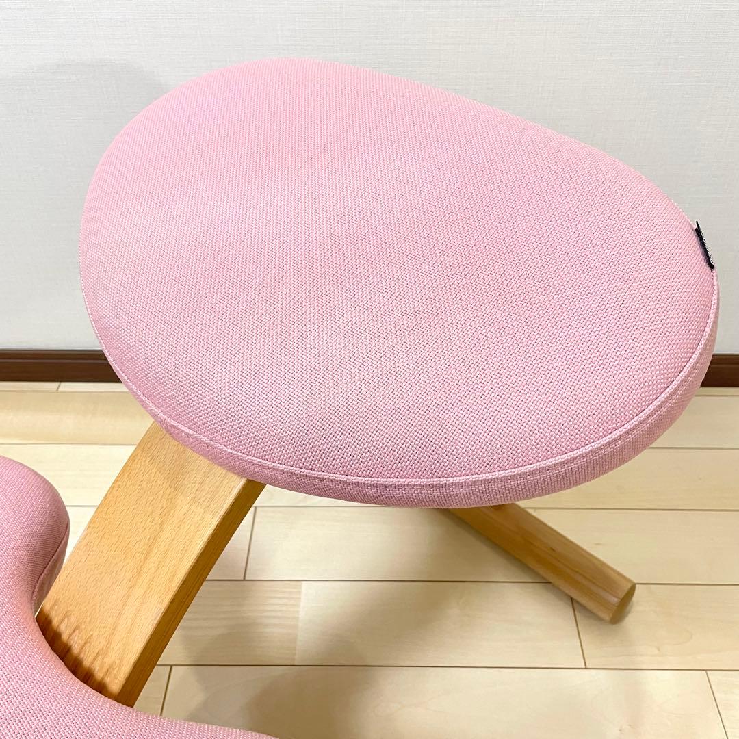 バランスラボ バランスチェア バランスイージー ピンク 中古品 サカモトハウス