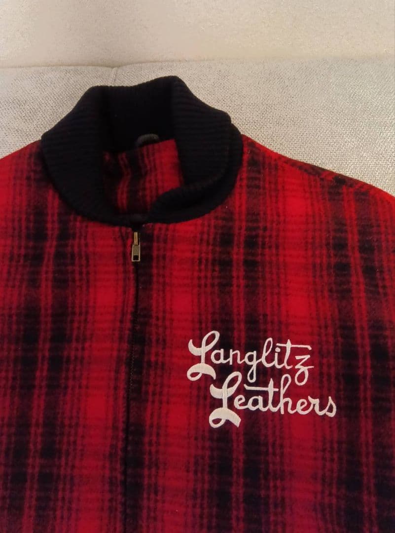 値下げ☆Langlitz Leathers×Dehen ウールカーコートLサイズ