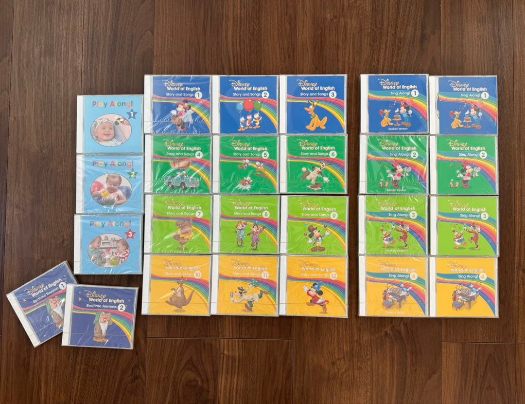DWEディズニー英語システムCD25枚セット