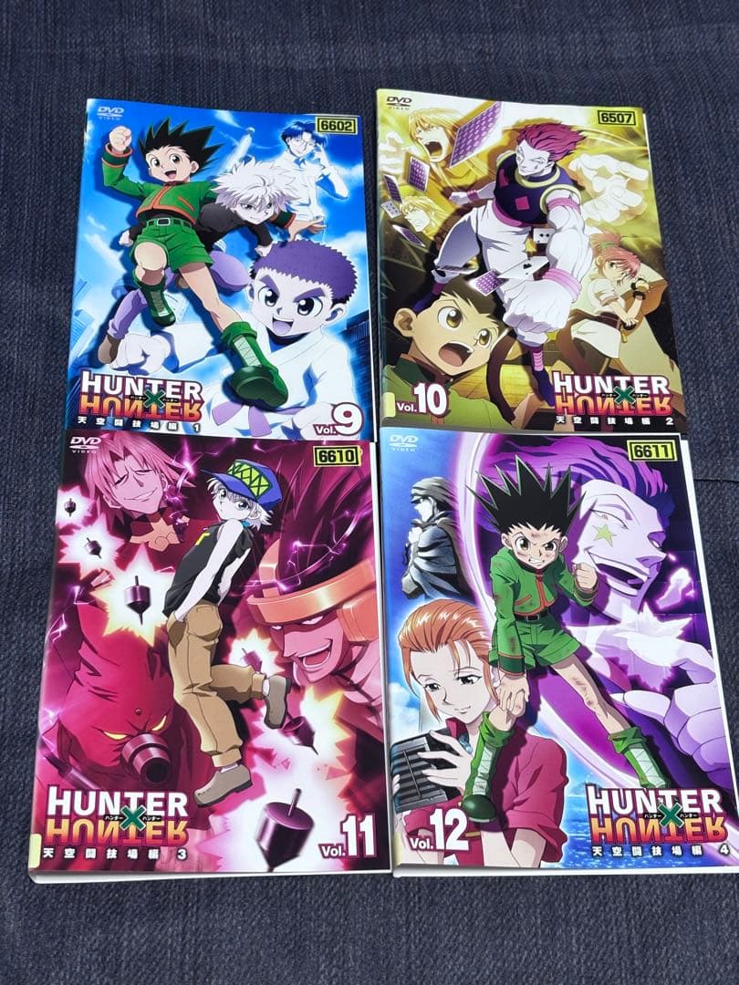 ハンターハンターDVD全38巻