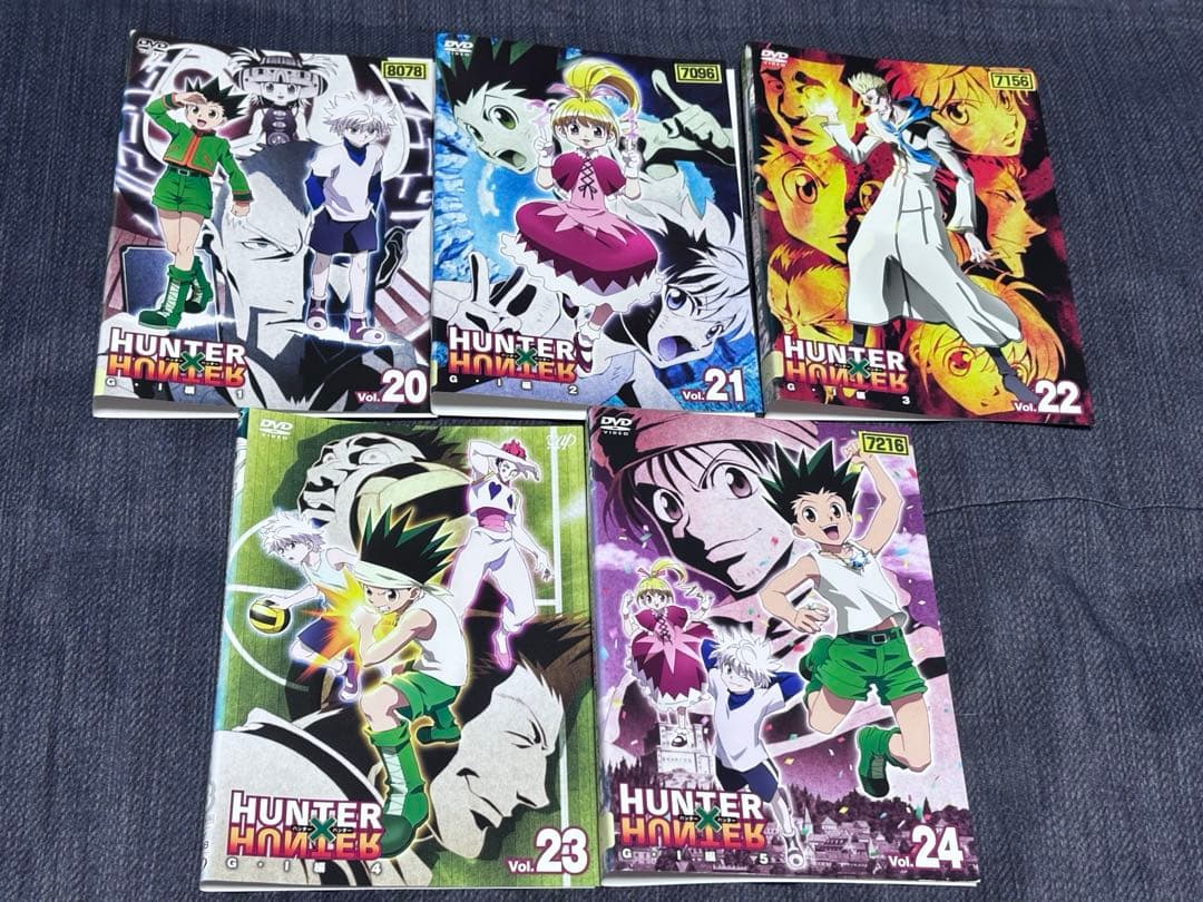 ハンターハンターDVD全38巻