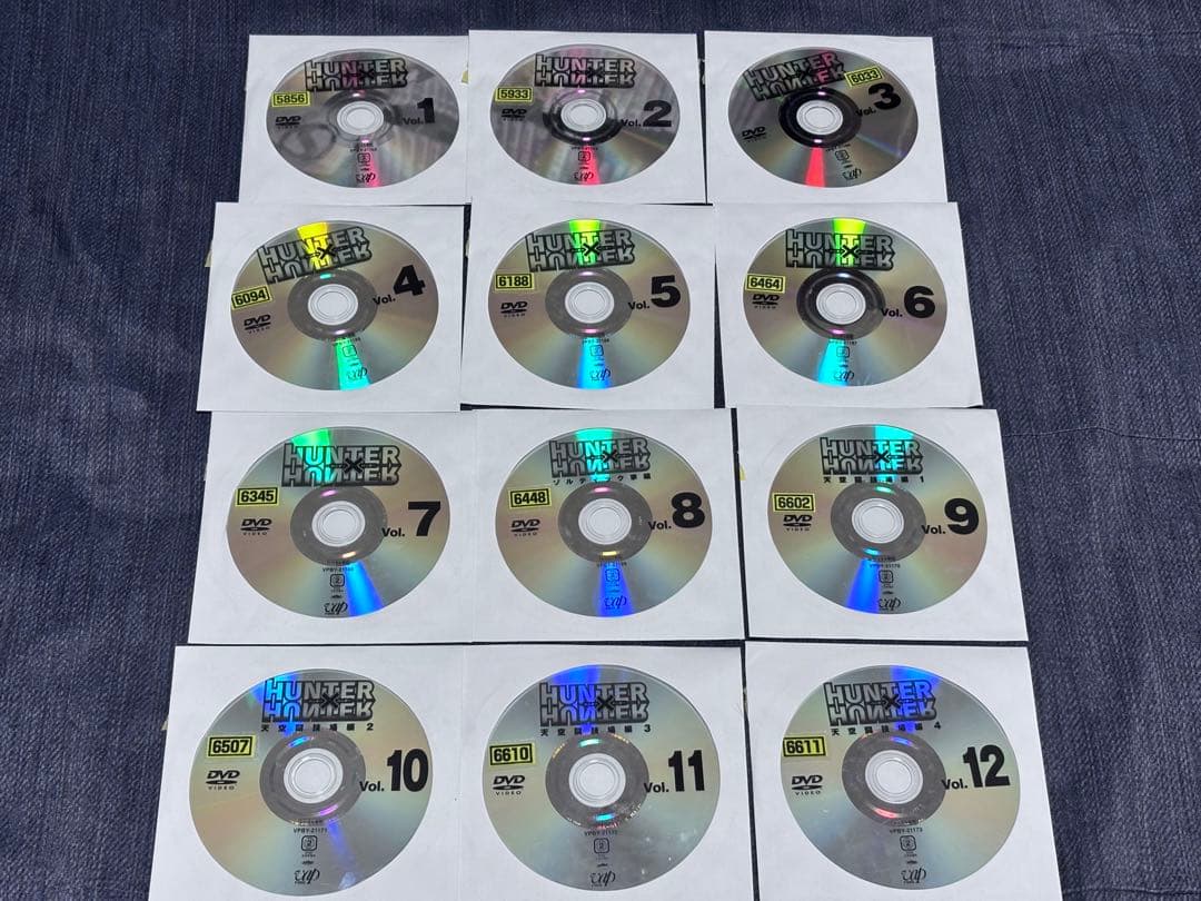 ハンターハンターDVD全38巻