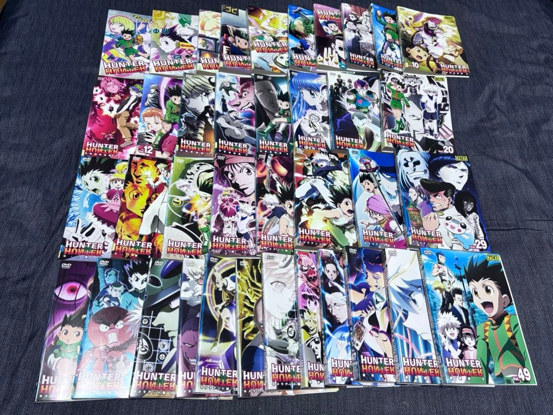 ハンターハンターDVD全38巻