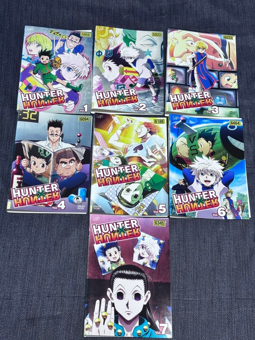 ハンターハンターDVD全38巻