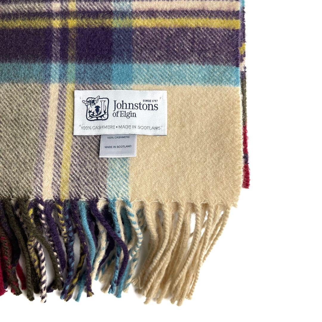 ち*様 Johnstons カシミヤ 大判 ストール ジョンストンズ 割引不可