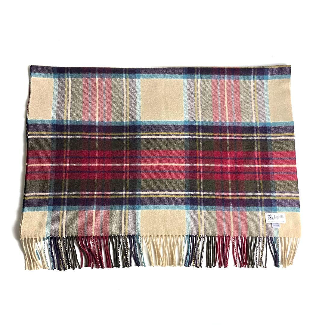 ち*様 Johnstons カシミヤ 大判 ストール ジョンストンズ 割引不可