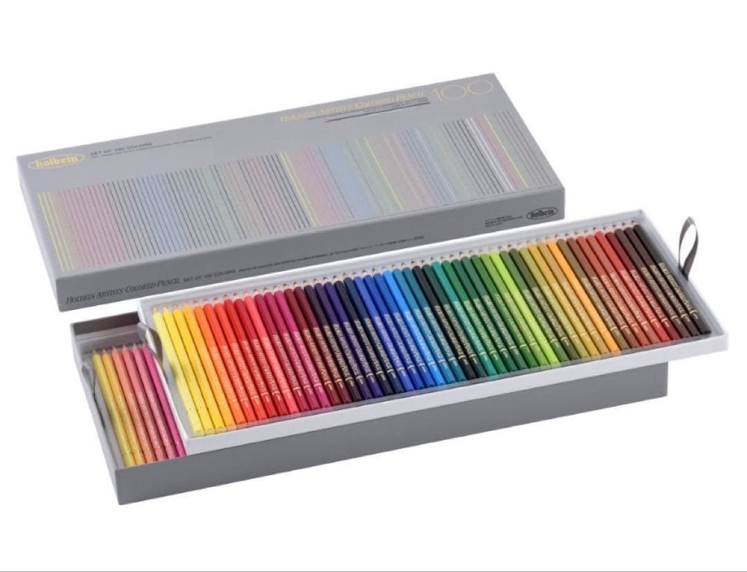 ホルベイン　アーチスト油性色鉛筆　100色セット　新品未開封