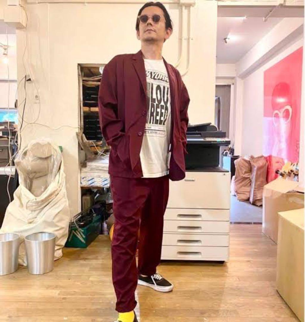 TRIPSTER×Dickies×BEAMS セットアップ 上下L ボルドー