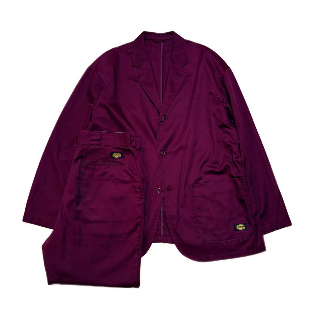 TRIPSTER×Dickies×BEAMS セットアップ 上下L ボルドー