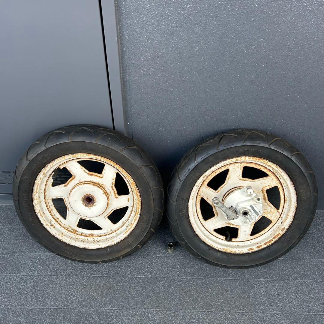 DJ-1R 手裏剣ホイール　クレージュタクト　スーパータクト　旧原付