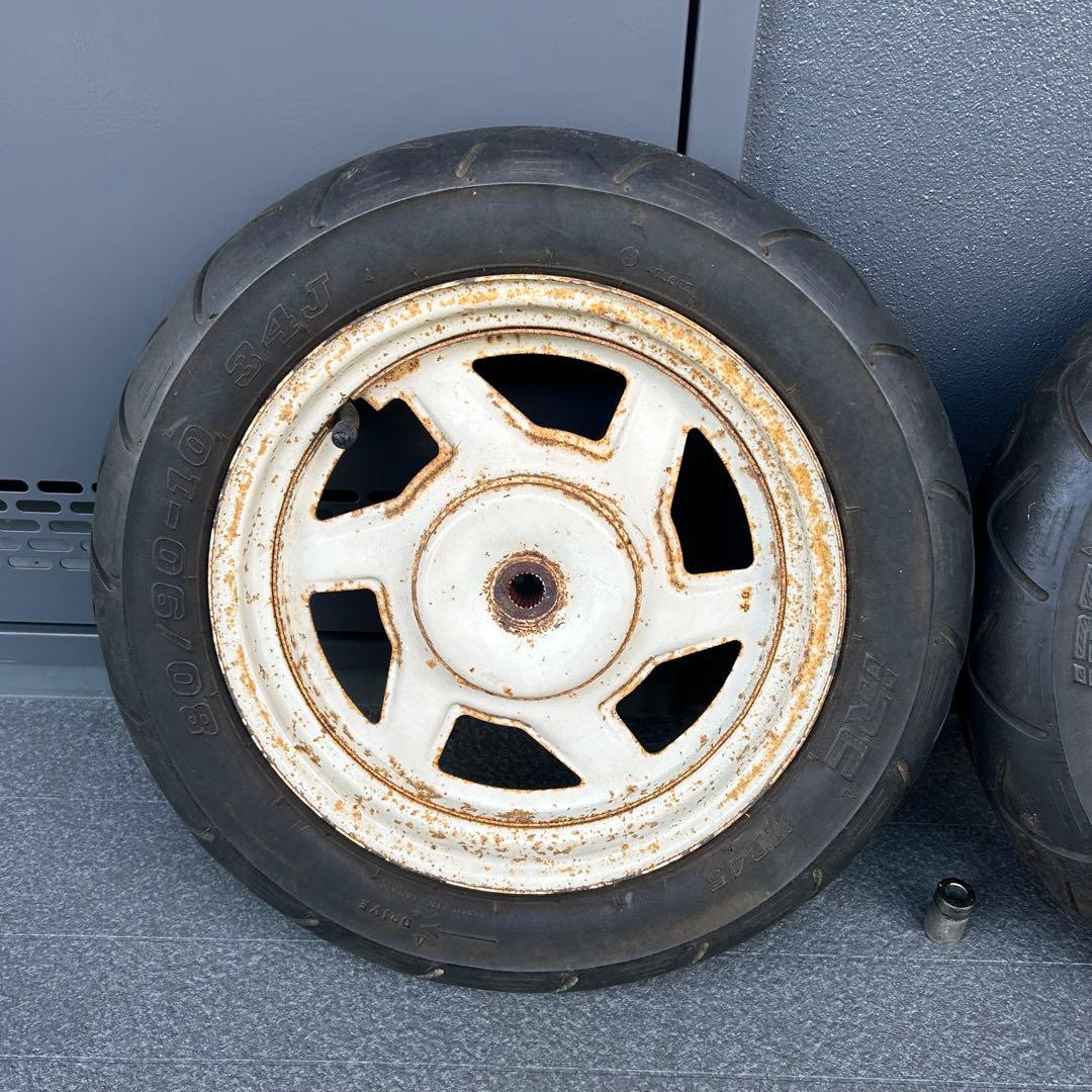 DJ-1R 手裏剣ホイール　クレージュタクト　スーパータクト　旧原付