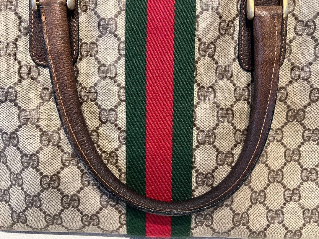 1*す様 GUCCIオールドグッチ ハンドバック ビジネスバッグ