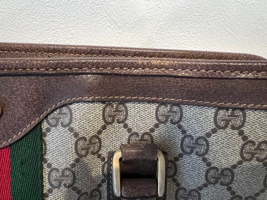 1*す様 GUCCIオールドグッチ ハンドバック ビジネスバッグ