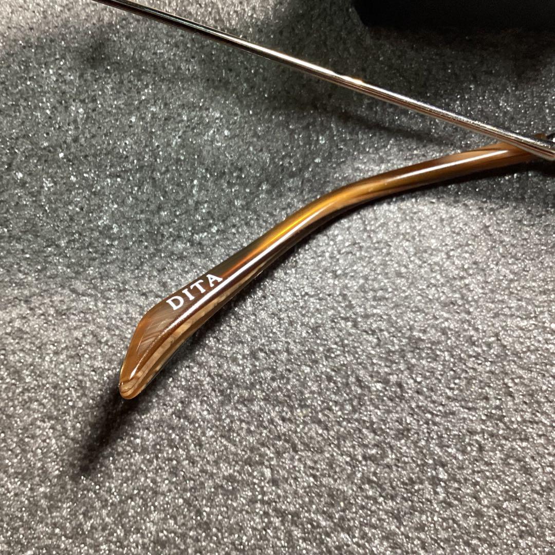 【希少/日本製】DITA 9200A チタン ダブルブリッジ サングラス