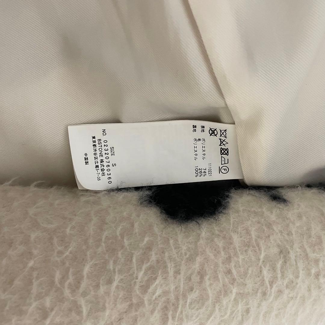 週末値下げ！UND SHADOW FLOWER WOOL COAT Sサイズ