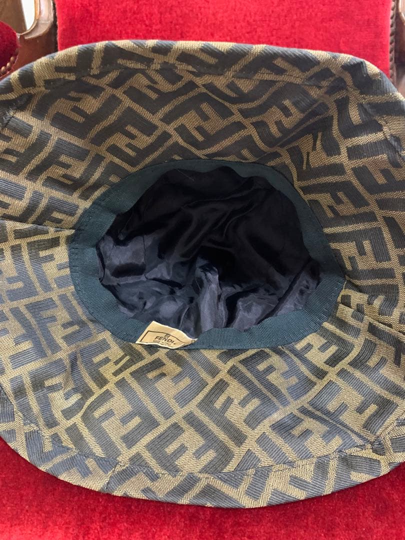 FENDI フェンディ ズッカ柄 ビンテージ ハット FENDI
