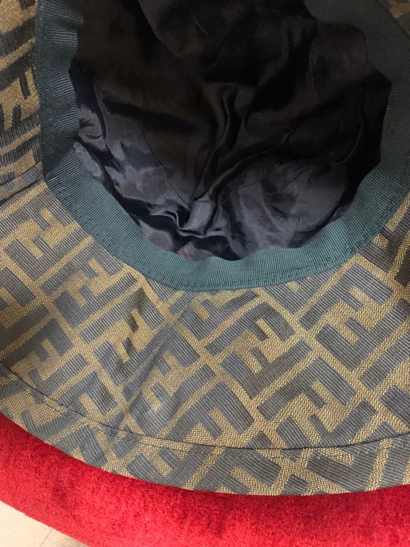 FENDI フェンディ ズッカ柄 ビンテージ ハット FENDI