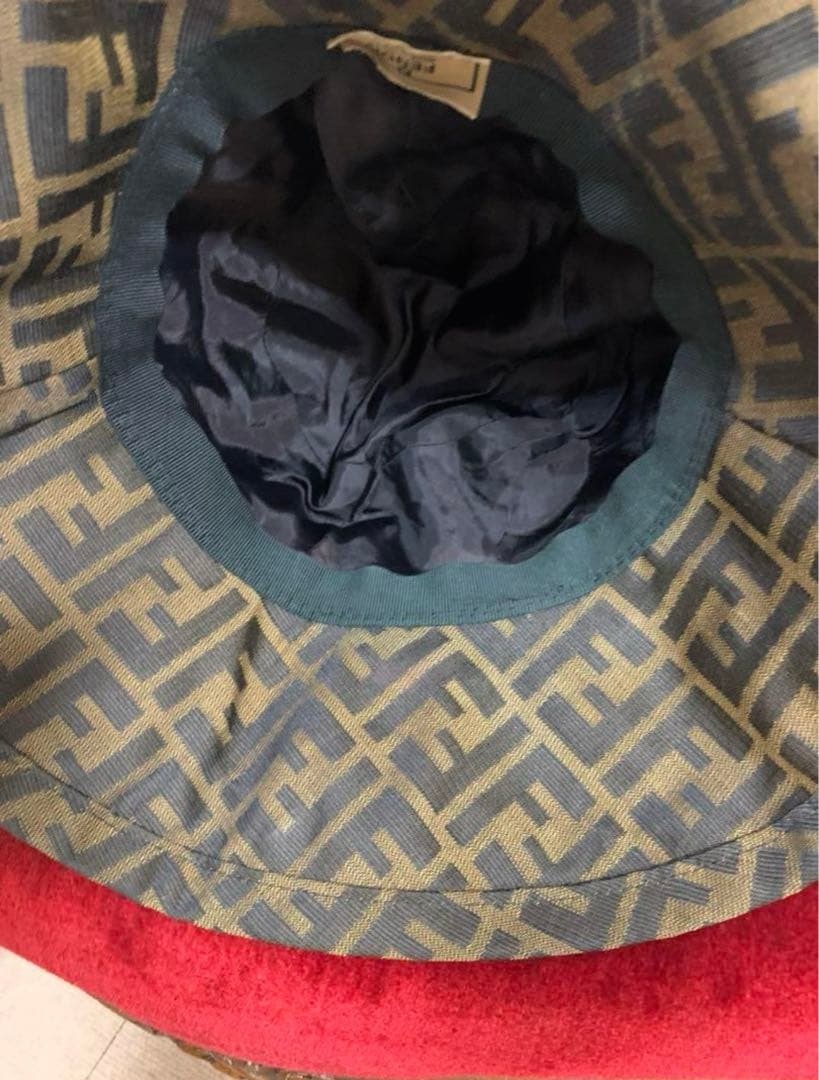 FENDI フェンディ ズッカ柄 ビンテージ ハット FENDI