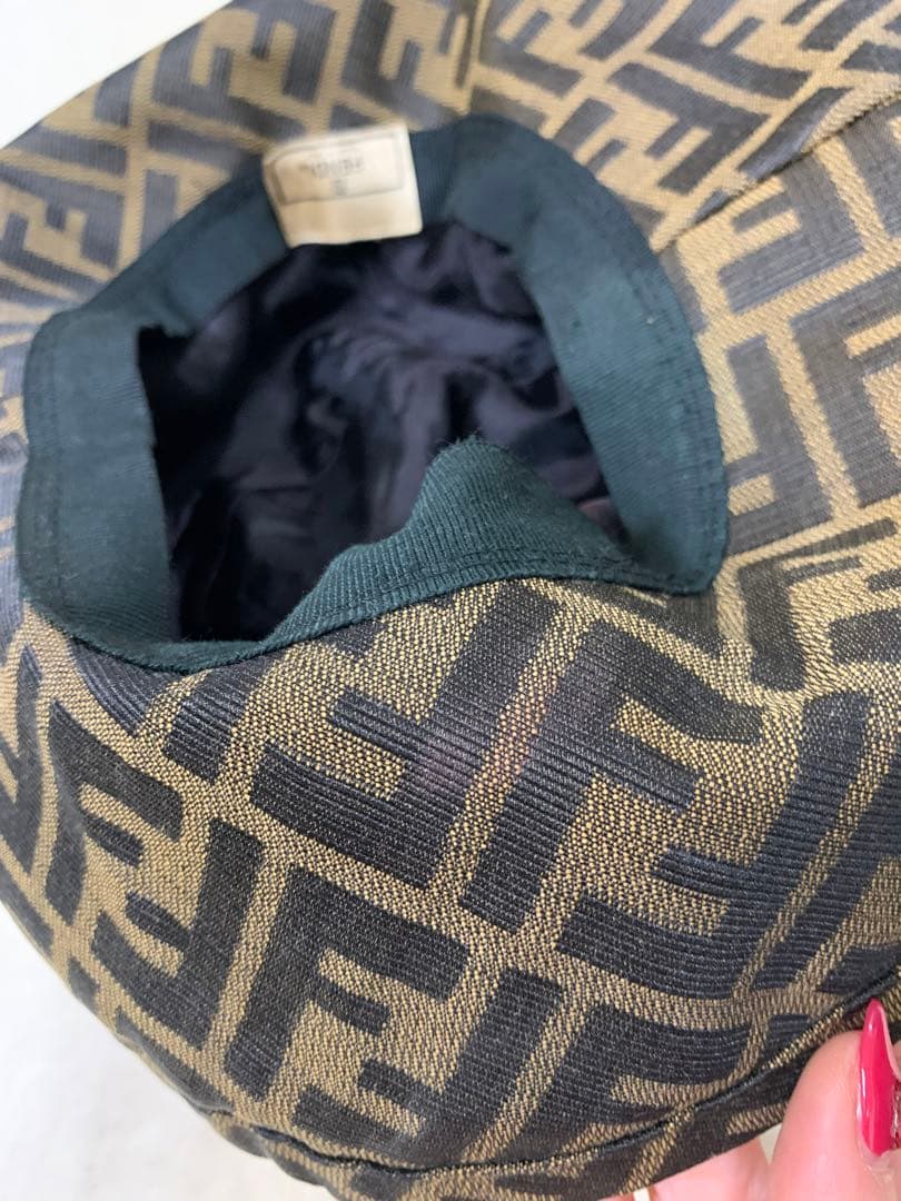 FENDI フェンディ ズッカ柄 ビンテージ ハット FENDI
