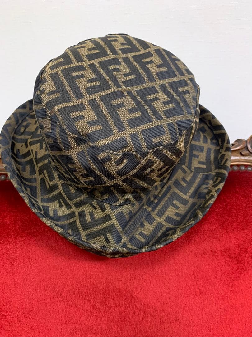 FENDI フェンディ ズッカ柄 ビンテージ ハット FENDI