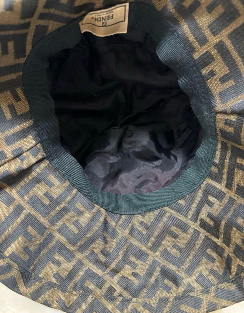 FENDI フェンディ ズッカ柄 ビンテージ ハット FENDI
