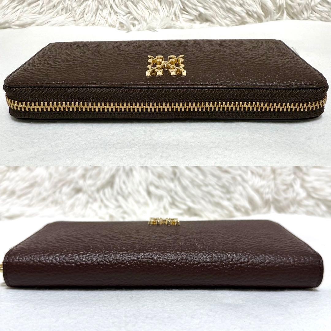 未使用 ラシット モノグラム プレート ラウンドジップ ウォレット 長財布