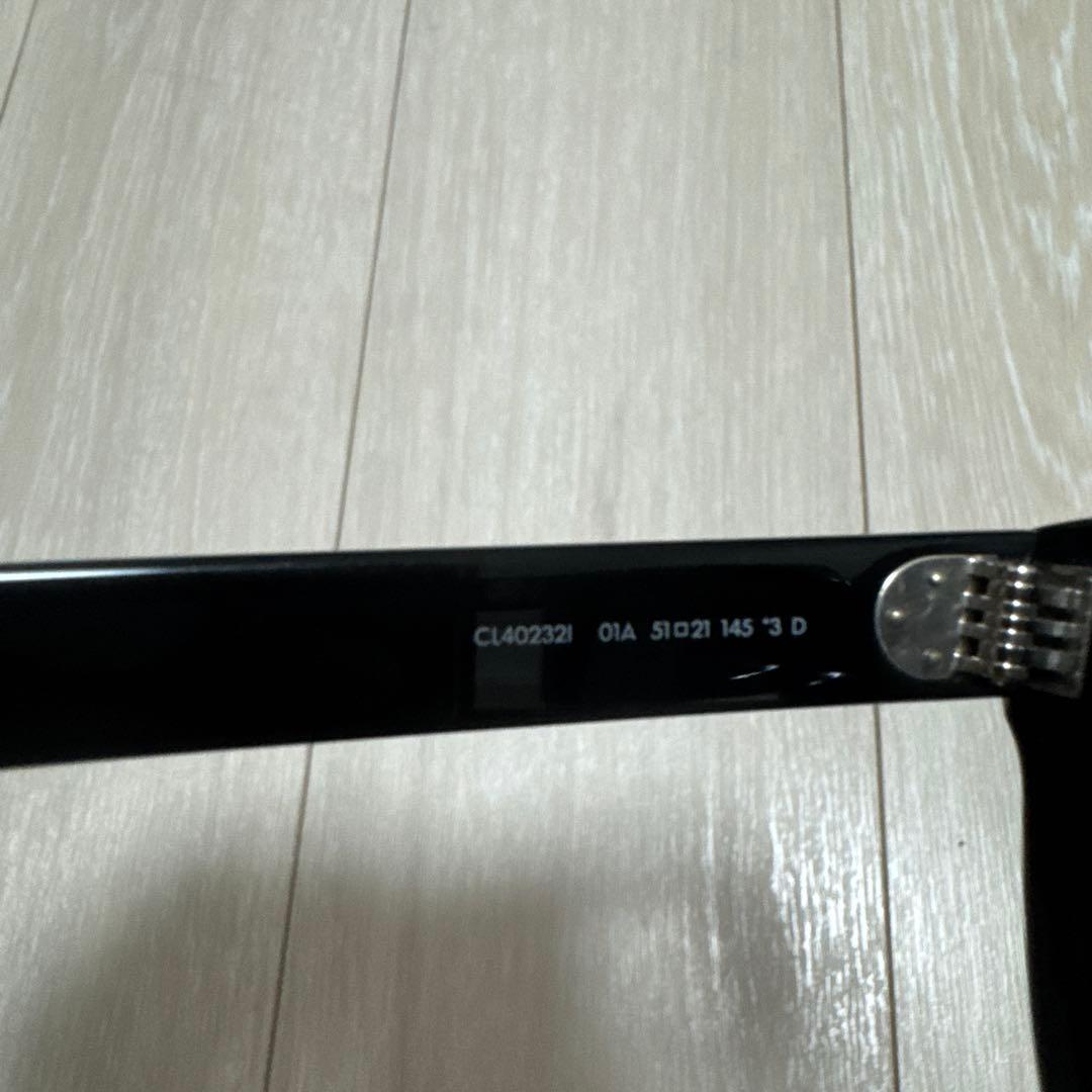 【JJJSSSFFF】正規品　CELINE ブラックサングラス