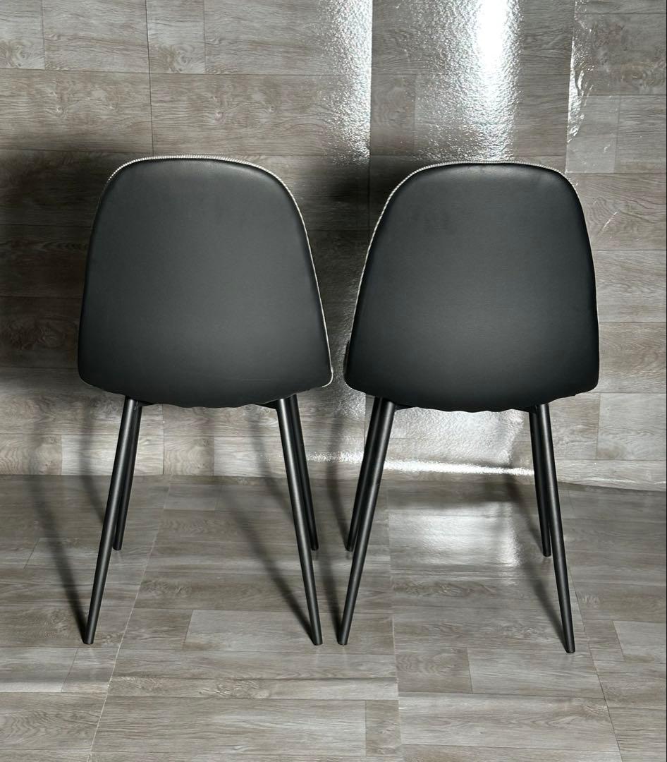 期間限定！新品 ダイニングチェア 椅子 インテリア グレー 4脚セット 送料込み