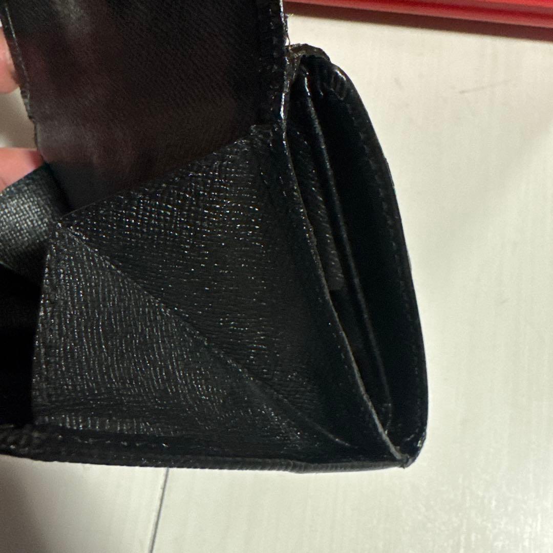 正規品　Louis Vuitton エピレザー 三つ折り財布 ブラック