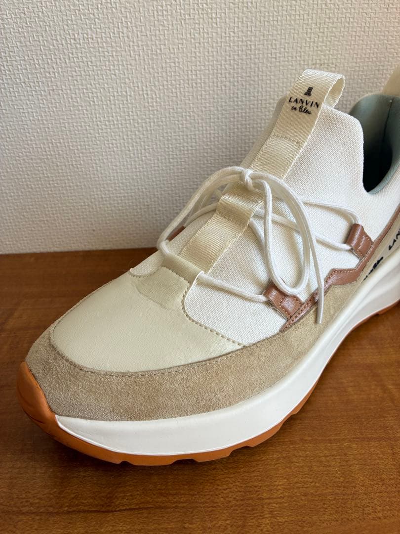 LANVIN en Bleu ランバンオンブルー　スリッポン　スニーカー24.5