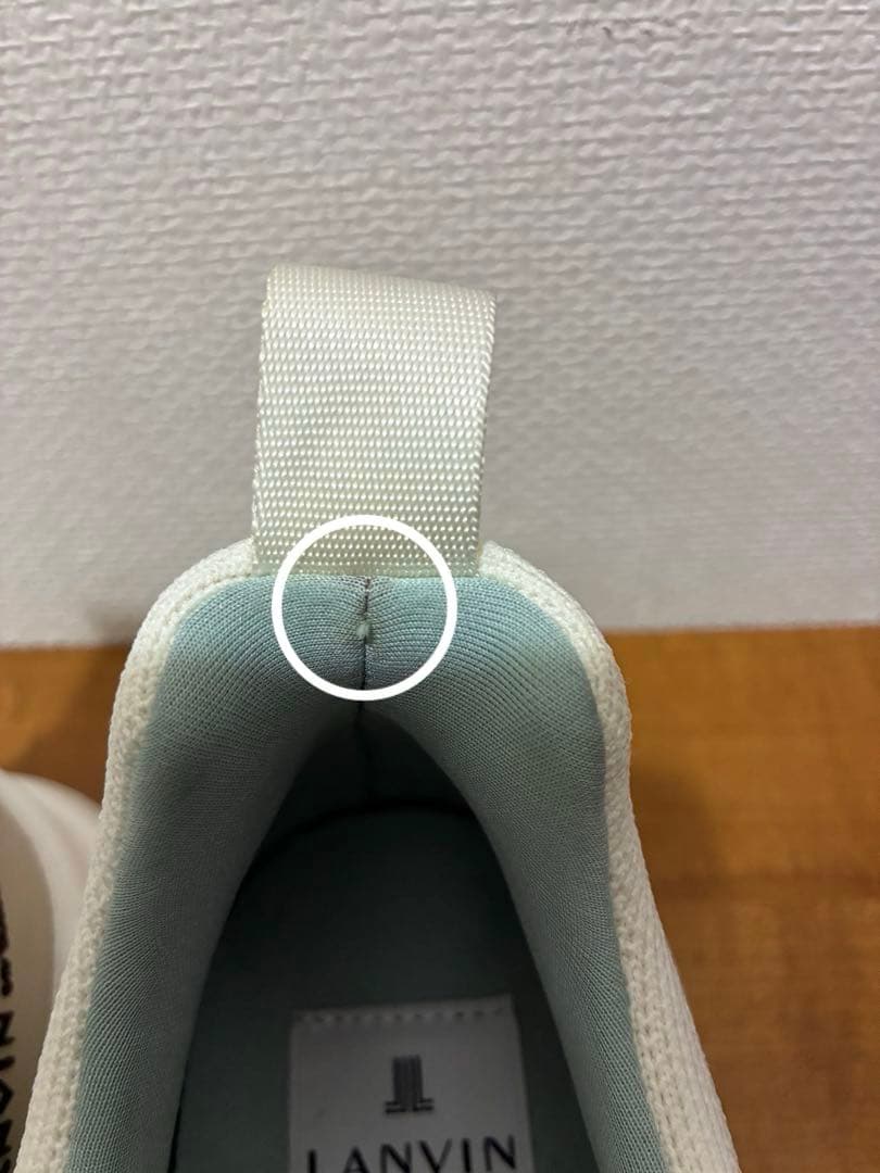 LANVIN en Bleu ランバンオンブルー　スリッポン　スニーカー24.5