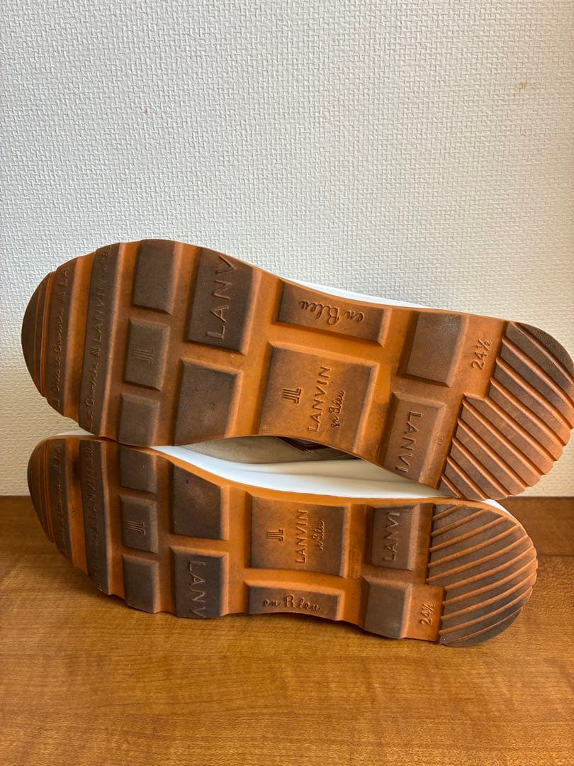 LANVIN en Bleu ランバンオンブルー　スリッポン　スニーカー24.5