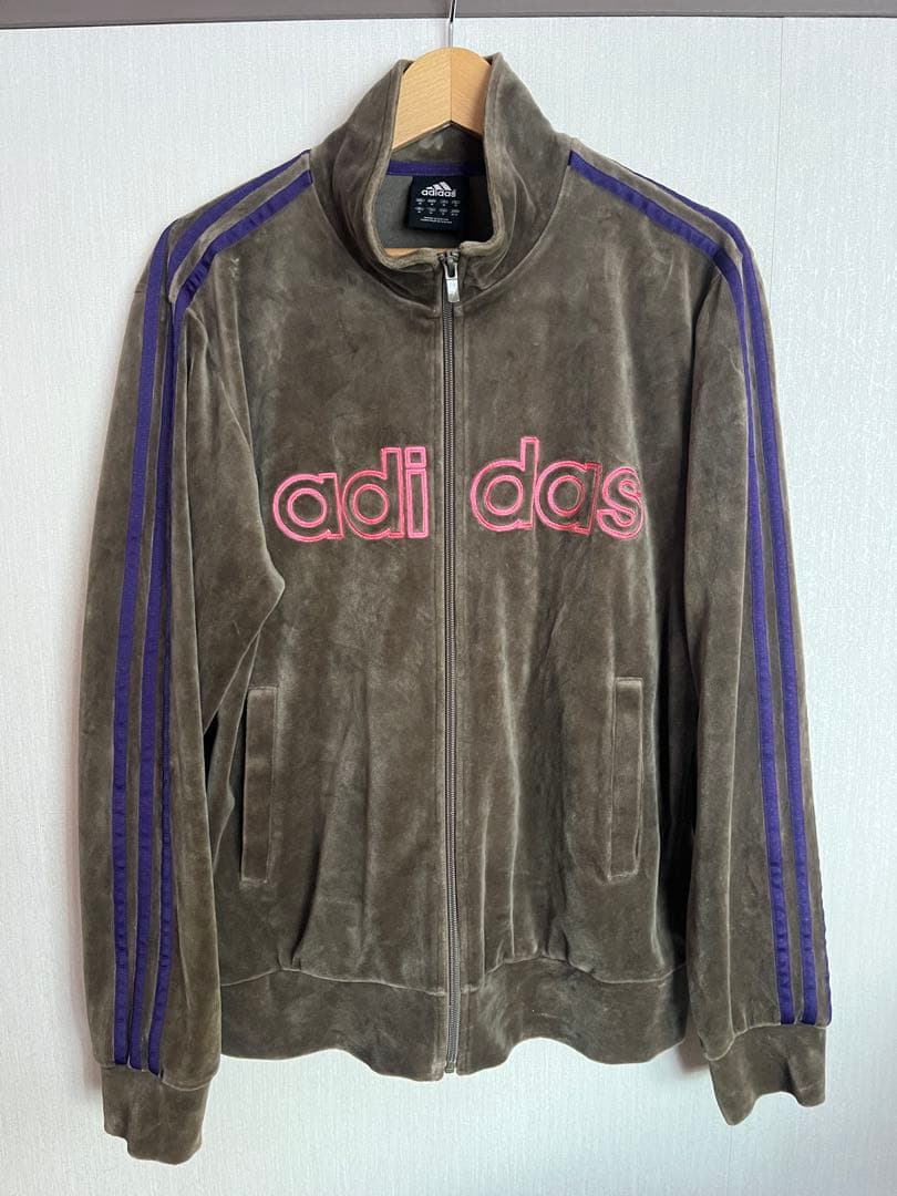 カ*ん様 在原みゆ紀　トラックジャケット　ベロア　ベルベット　adidasジャー