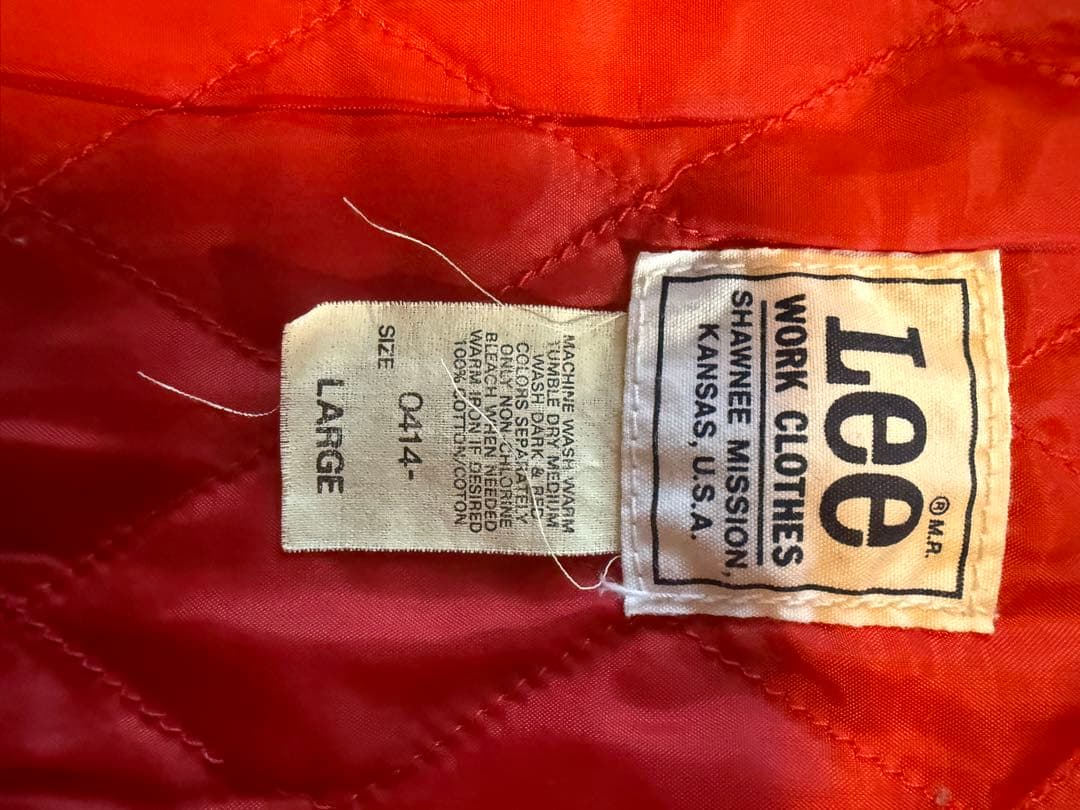 K*h様 80s Lee リー カバーオール ブラウンダック サイズL