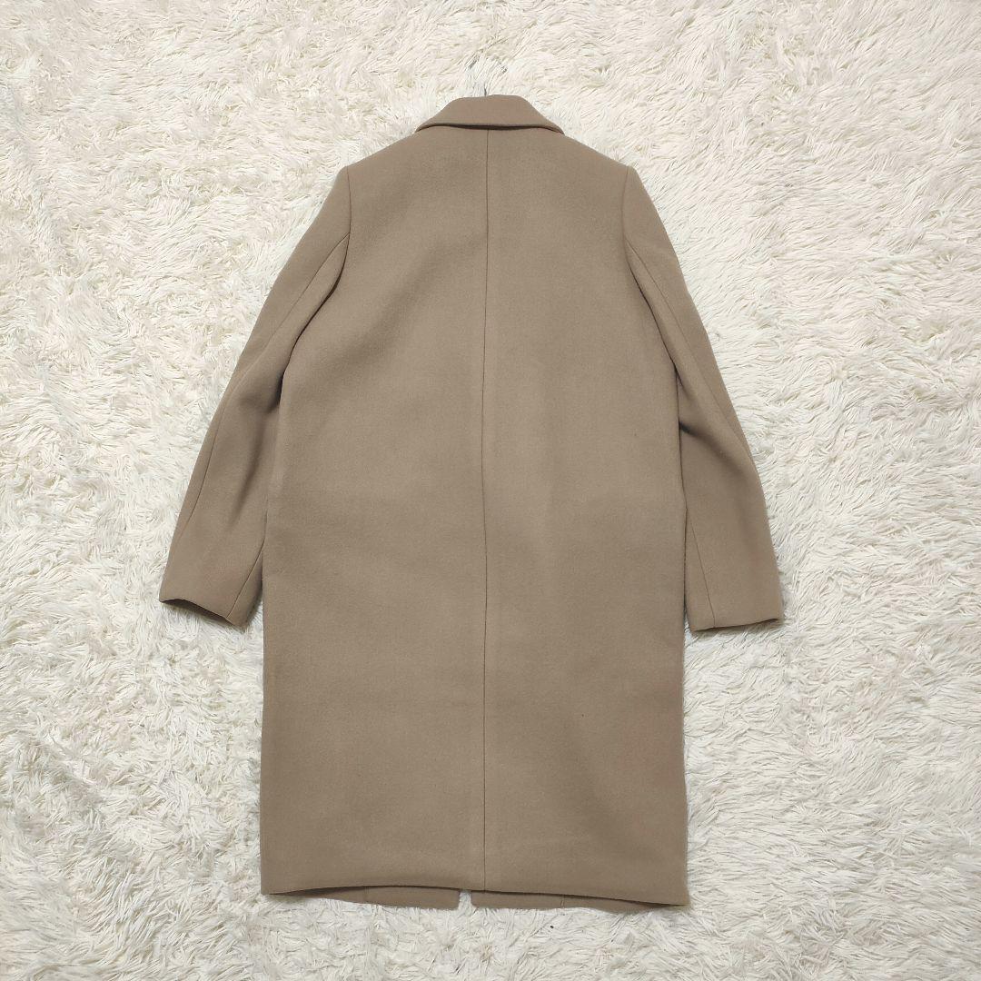 【人気商品】ENFOLD メルトンテーラーコクーンコート キャメル サイズ38