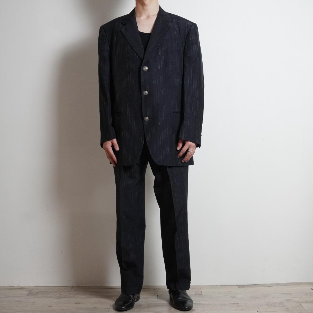 VERSACE CLASSIC V2 シングルセットアップスーツ 黒/OW215
