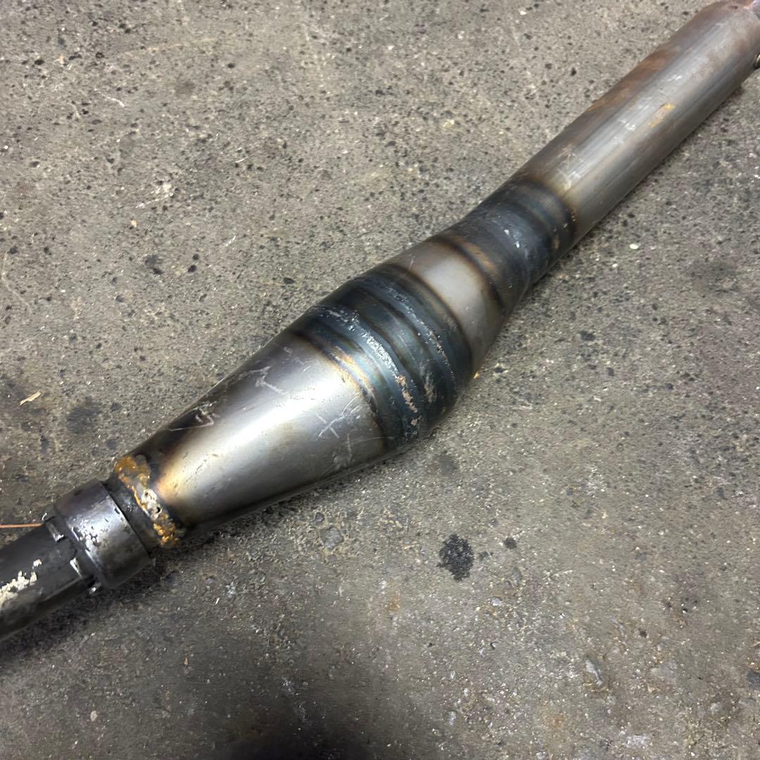 ヤマハ YAMAHA YB-1 YB50 ワンオフ　マフラー　チャンバー