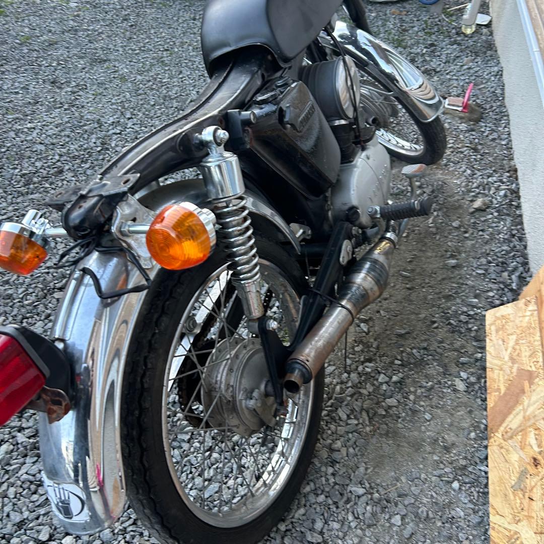 ヤマハ YAMAHA YB-1 YB50 ワンオフ　マフラー　チャンバー