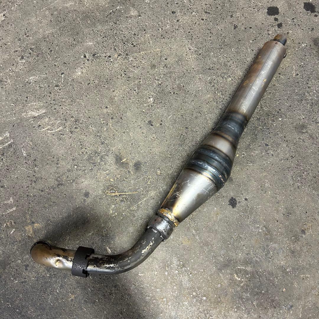 ヤマハ YAMAHA YB-1 YB50 ワンオフ　マフラー　チャンバー