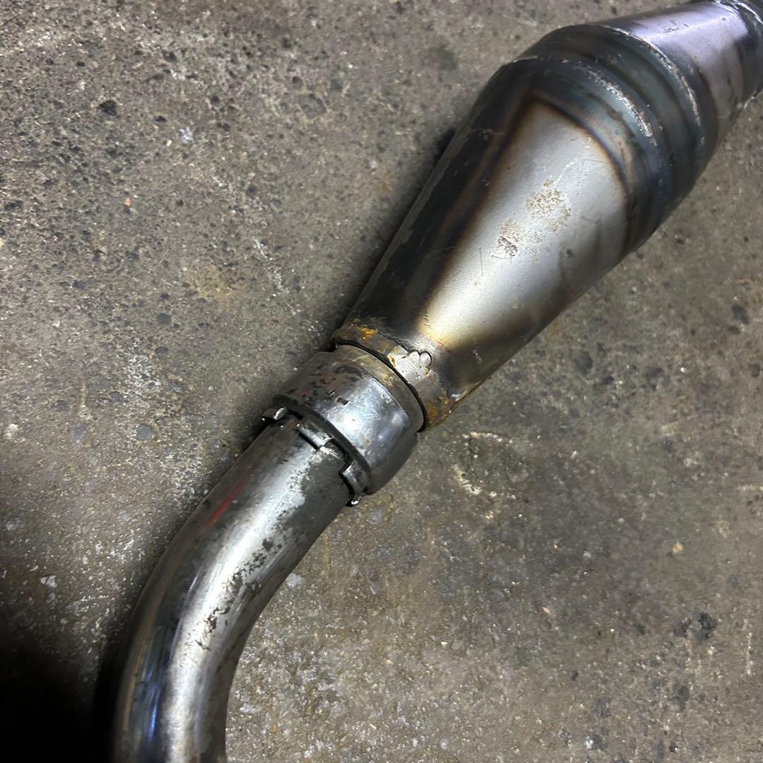 ヤマハ YAMAHA YB-1 YB50 ワンオフ　マフラー　チャンバー