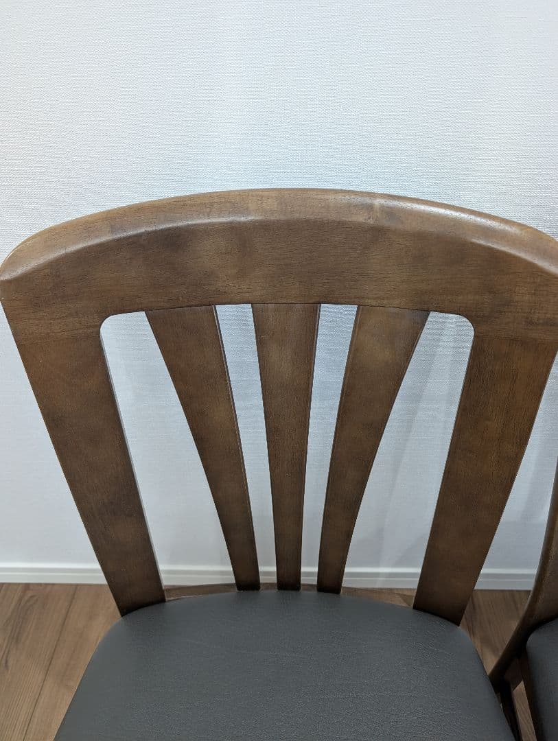 【karimoku】カリモク ダイニングチェア 2脚セット 木製モダン 北欧