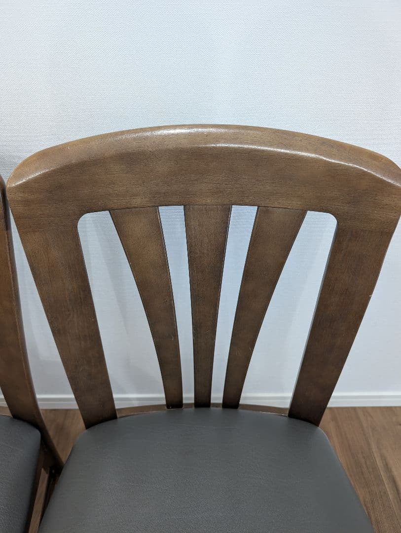 【karimoku】カリモク ダイニングチェア 2脚セット 木製モダン 北欧