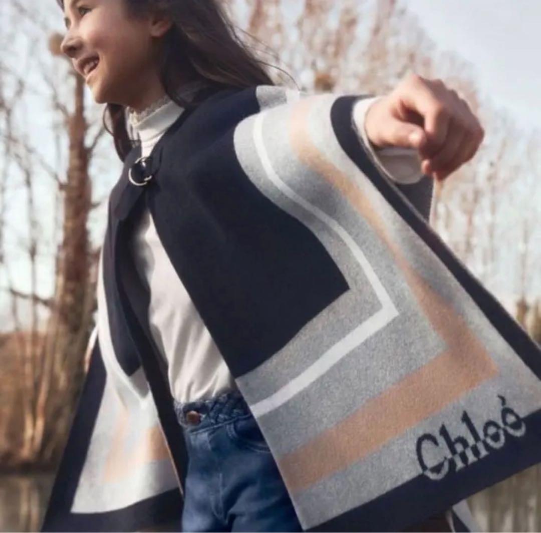 Chloe クロエ ケープポンチョ キッズ 12a