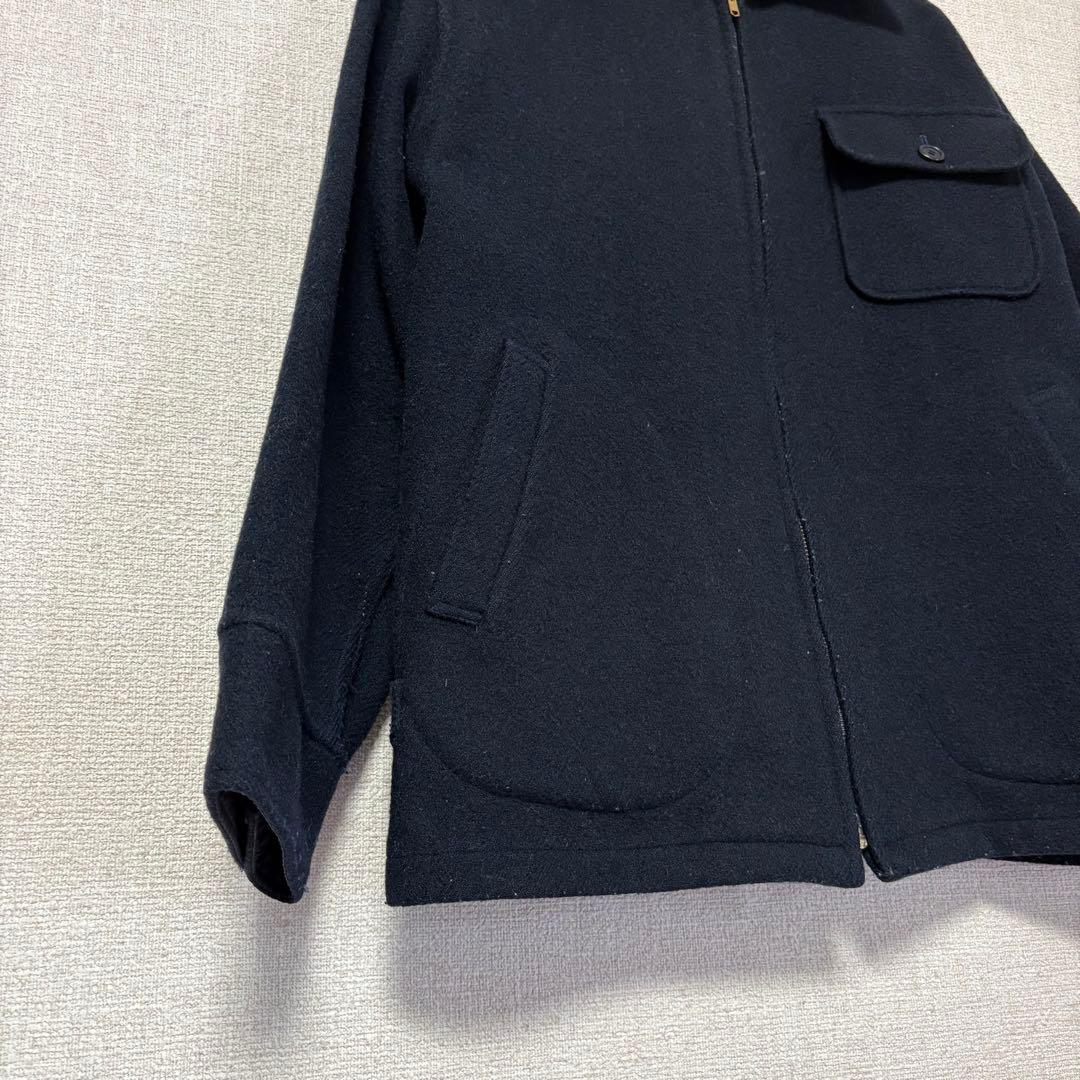 Ralph Lauren ウールジャケット Lサイズ ネイビー　アメカジ　ジップ